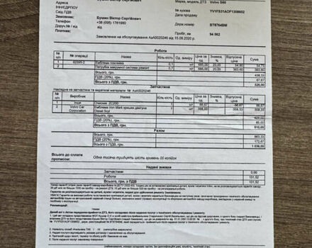 Белый Вольво С60, объемом двигателя 2 л и пробегом 172 тыс. км за 12500 $, фото 48 на Automoto.ua