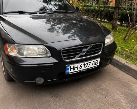Черный Вольво С60, объемом двигателя 2.4 л и пробегом 245 тыс. км за 6499 $, фото 1 на Automoto.ua