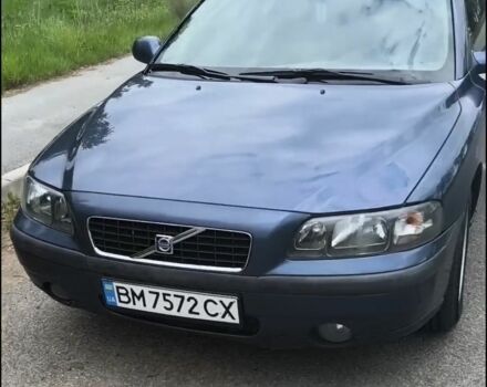 Синий Вольво С60, объемом двигателя 2.4 л и пробегом 341 тыс. км за 5500 $, фото 1 на Automoto.ua