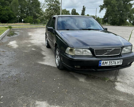 Черный Вольво С70, объемом двигателя 2.5 л и пробегом 344 тыс. км за 2990 $, фото 1 на Automoto.ua
