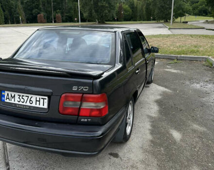 Черный Вольво С70, объемом двигателя 2.5 л и пробегом 344 тыс. км за 2990 $, фото 8 на Automoto.ua