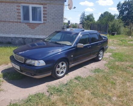 Синий Вольво С70, объемом двигателя 2.3 л и пробегом 380 тыс. км за 5800 $, фото 1 на Automoto.ua