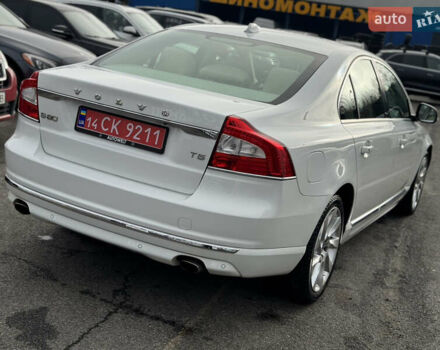 Белый Вольво С80, объемом двигателя 2 л и пробегом 200 тыс. км за 13700 $, фото 6 на Automoto.ua