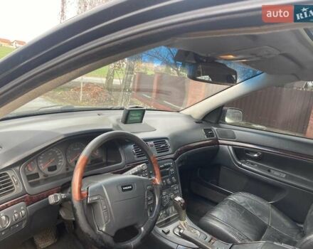 Черный Вольво С80, объемом двигателя 2.8 л и пробегом 368 тыс. км за 2550 $, фото 6 на Automoto.ua