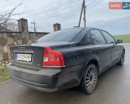 Черный Вольво С80, объемом двигателя 2.8 л и пробегом 368 тыс. км за 2550 $, фото 1 на Automoto.ua