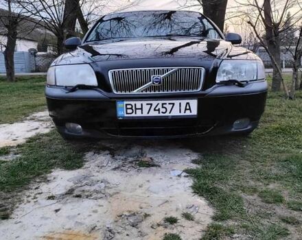 Черный Вольво С80, объемом двигателя 2.78 л и пробегом 232 тыс. км за 4799 $, фото 1 на Automoto.ua