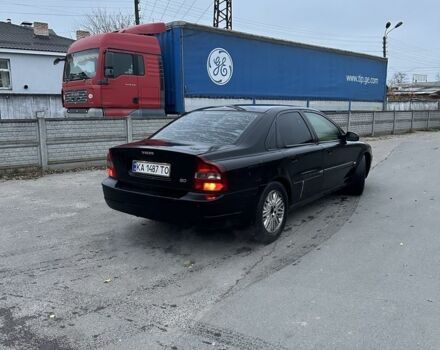 Черный Вольво С80, объемом двигателя 2 л и пробегом 400 тыс. км за 2000 $, фото 2 на Automoto.ua