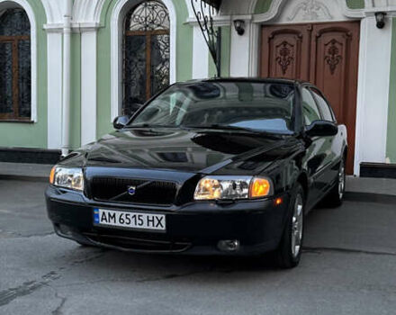 Черный Вольво С80, объемом двигателя 2.4 л и пробегом 350 тыс. км за 4000 $, фото 2 на Automoto.ua