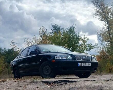 Черный Вольво С80, объемом двигателя 2.4 л и пробегом 300 тыс. км за 4500 $, фото 1 на Automoto.ua