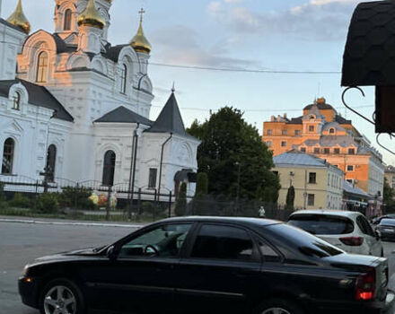 Черный Вольво С80, объемом двигателя 2.4 л и пробегом 350 тыс. км за 4000 $, фото 7 на Automoto.ua