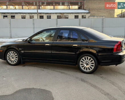 Черный Вольво С80, объемом двигателя 2.9 л и пробегом 312 тыс. км за 5200 $, фото 3 на Automoto.ua