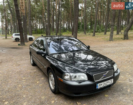 Черный Вольво С80, объемом двигателя 2.44 л и пробегом 280 тыс. км за 3500 $, фото 12 на Automoto.ua