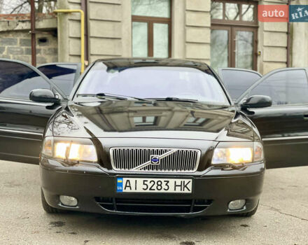 Черный Вольво С80, объемом двигателя 2.92 л и пробегом 282 тыс. км за 4399 $, фото 18 на Automoto.ua