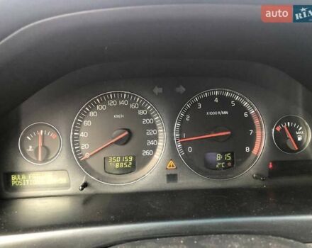 Черный Вольво С80, объемом двигателя 2.44 л и пробегом 350 тыс. км за 3500 $, фото 20 на Automoto.ua