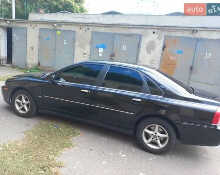 Черный Вольво С80, объемом двигателя 2.44 л и пробегом 160 тыс. км за 5999 $, фото 5 на Automoto.ua