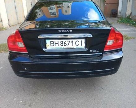 Черный Вольво С80, объемом двигателя 2.44 л и пробегом 160 тыс. км за 5999 $, фото 3 на Automoto.ua