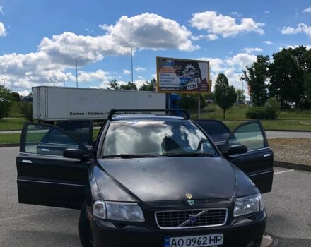 Черный Вольво С80, объемом двигателя 2.4 л и пробегом 347 тыс. км за 3500 $, фото 1 на Automoto.ua