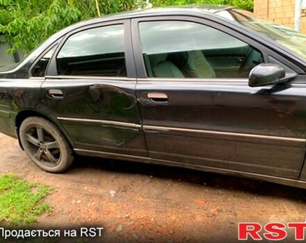 Черный Вольво С80, объемом двигателя 2.9 л и пробегом 321 тыс. км за 4400 $, фото 1 на Automoto.ua