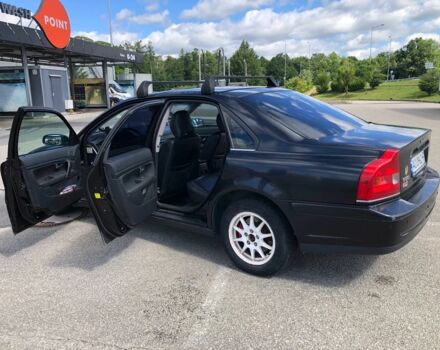 Черный Вольво С80, объемом двигателя 2.4 л и пробегом 347 тыс. км за 3500 $, фото 6 на Automoto.ua