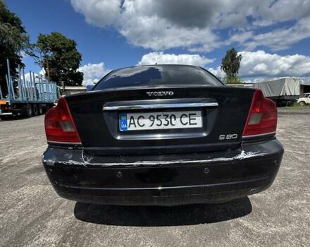 Черный Вольво С80, объемом двигателя 2.4 л и пробегом 407 тыс. км за 4500 $, фото 5 на Automoto.ua