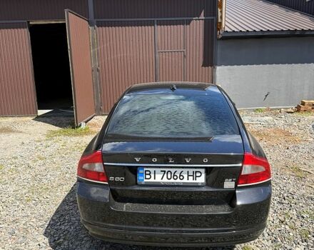 Черный Вольво С80, объемом двигателя 2.5 л и пробегом 260 тыс. км за 6999 $, фото 2 на Automoto.ua