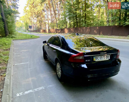 Черный Вольво С80, объемом двигателя 2.52 л и пробегом 357 тыс. км за 6600 $, фото 1 на Automoto.ua