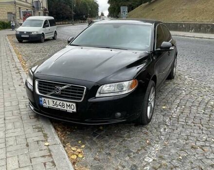 Черный Вольво С80, объемом двигателя 2.52 л и пробегом 285 тыс. км за 9700 $, фото 1 на Automoto.ua