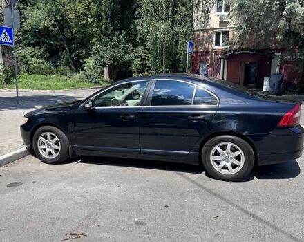 Черный Вольво С80, объемом двигателя 2.5 л и пробегом 238 тыс. км за 8200 $, фото 1 на Automoto.ua