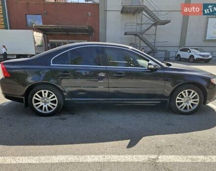 Черный Вольво С80, объемом двигателя 2.4 л и пробегом 311 тыс. км за 8500 $, фото 3 на Automoto.ua