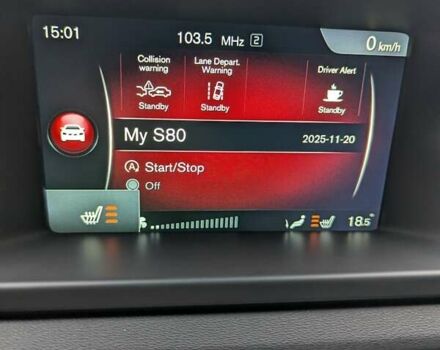 Черный Вольво С80, объемом двигателя 2 л и пробегом 136 тыс. км за 17300 $, фото 29 на Automoto.ua