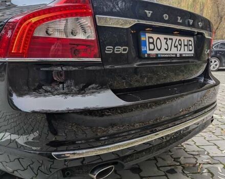 Черный Вольво С80, объемом двигателя 2 л и пробегом 136 тыс. км за 17300 $, фото 12 на Automoto.ua