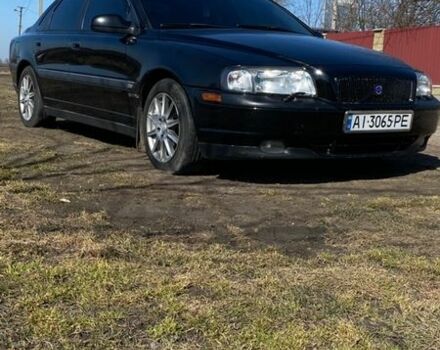 Черный Вольво С80, объемом двигателя 2.4 л и пробегом 280 тыс. км за 4500 $, фото 1 на Automoto.ua