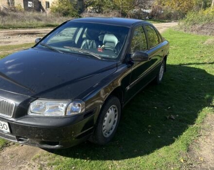 Черный Вольво С80, объемом двигателя 2.5 л и пробегом 225 тыс. км за 2500 $, фото 1 на Automoto.ua