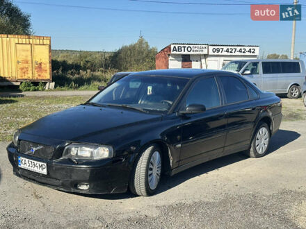Черный Вольво С80, объемом двигателя 2.8 л и пробегом 317 тыс. км за 2650 $, фото 1 на Automoto.ua