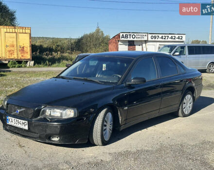 Черный Вольво С80, объемом двигателя 2.8 л и пробегом 317 тыс. км за 2650 $, фото 1 на Automoto.ua