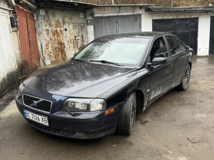 Черный Вольво С80, объемом двигателя 2.8 л и пробегом 250 тыс. км за 3400 $, фото 1 на Automoto.ua