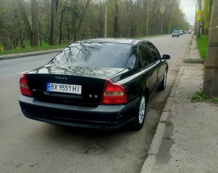 Черный Вольво С80, объемом двигателя 2 л и пробегом 345 тыс. км за 2700 $, фото 1 на Automoto.ua