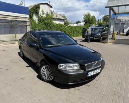 Черный Вольво С80, объемом двигателя 2.5 л и пробегом 3 тыс. км за 2800 $, фото 1 на Automoto.ua