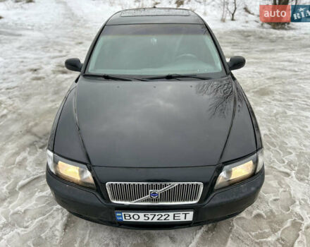 Черный Вольво С80, объемом двигателя 2.5 л и пробегом 420 тыс. км за 3550 $, фото 1 на Automoto.ua