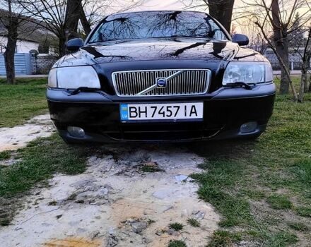 Черный Вольво С80, объемом двигателя 2.8 л и пробегом 232 тыс. км за 4799 $, фото 1 на Automoto.ua