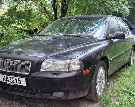 Черный Вольво С80, объемом двигателя 2.9 л и пробегом 478 тыс. км за 2700 $, фото 1 на Automoto.ua