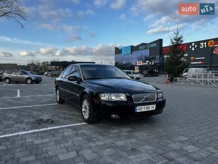 Черный Вольво С80, объемом двигателя 2 л и пробегом 307 тыс. км за 4700 $, фото 1 на Automoto.ua