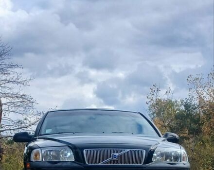 Черный Вольво С80, объемом двигателя 2.4 л и пробегом 300 тыс. км за 4500 $, фото 1 на Automoto.ua