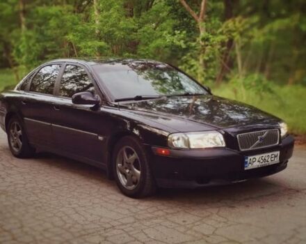 Черный Вольво С80, объемом двигателя 2 л и пробегом 305 тыс. км за 6500 $, фото 1 на Automoto.ua