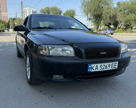 Черный Вольво С80, объемом двигателя 1.98 л и пробегом 304 тыс. км за 2100 $, фото 1 на Automoto.ua