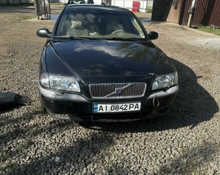 Черный Вольво С80, объемом двигателя 2.4 л и пробегом 257 тыс. км за 2300 $, фото 1 на Automoto.ua