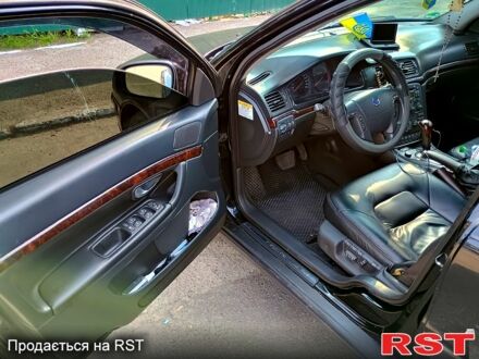 Черный Вольво С80, объемом двигателя 2.4 л и пробегом 390 тыс. км за 5000 $, фото 1 на Automoto.ua