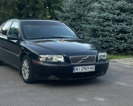 Черный Вольво С80, объемом двигателя 2.9 л и пробегом 340 тыс. км за 3600 $, фото 1 на Automoto.ua