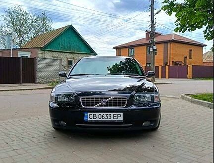 Чорний Вольво S80, об'ємом двигуна 2.4 л та пробігом 360 тис. км за 5300 $, фото 1 на Automoto.ua