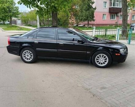 Черный Вольво С80, объемом двигателя 2.4 л и пробегом 360 тыс. км за 5300 $, фото 1 на Automoto.ua